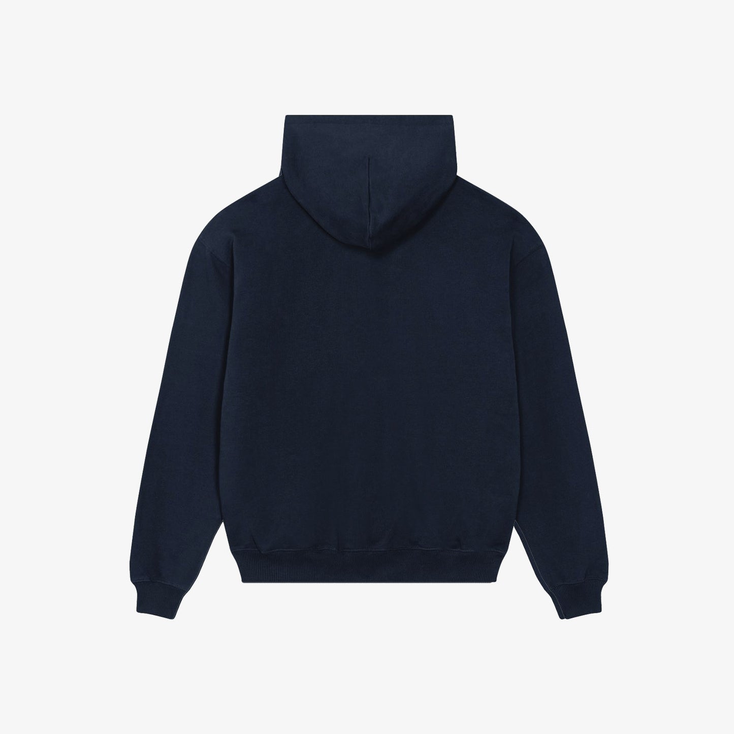 NOLO - Felpa con cappuccio navy dipinta a mano