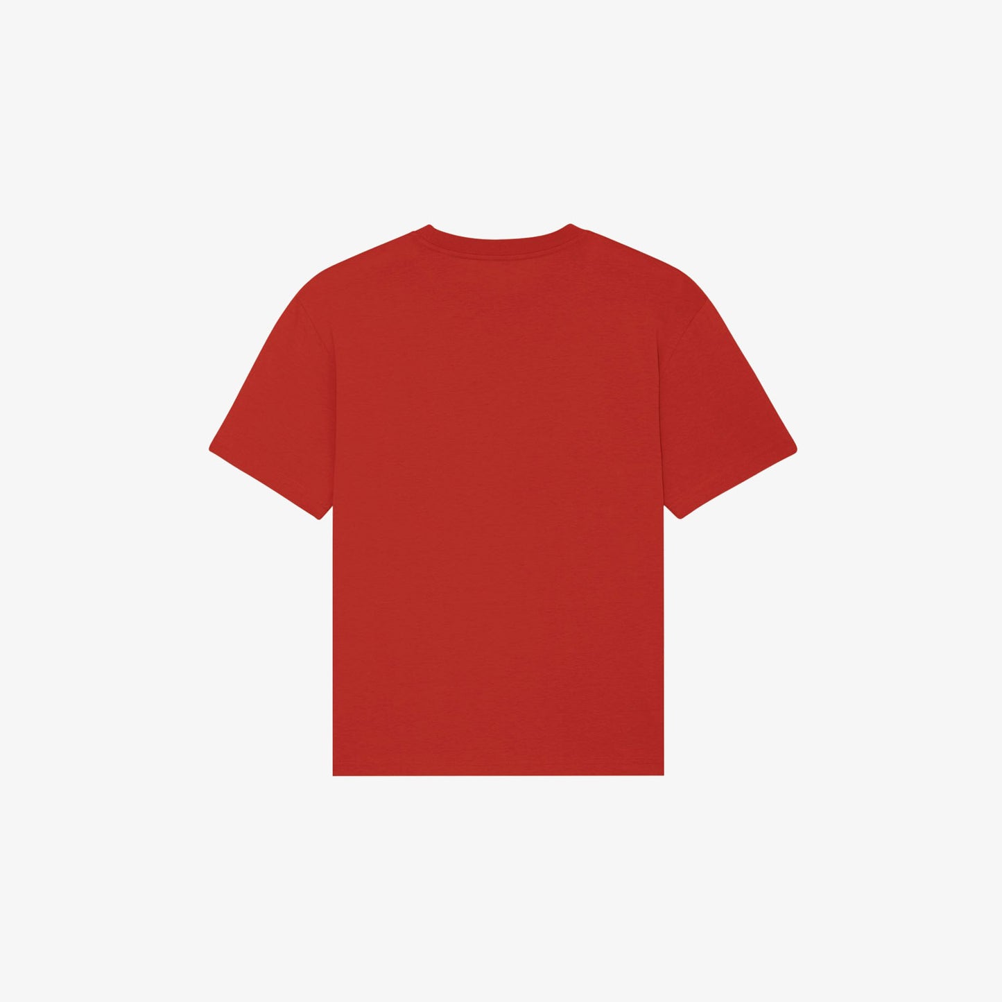 NOLO - T-shirt rossa dipinta a mano