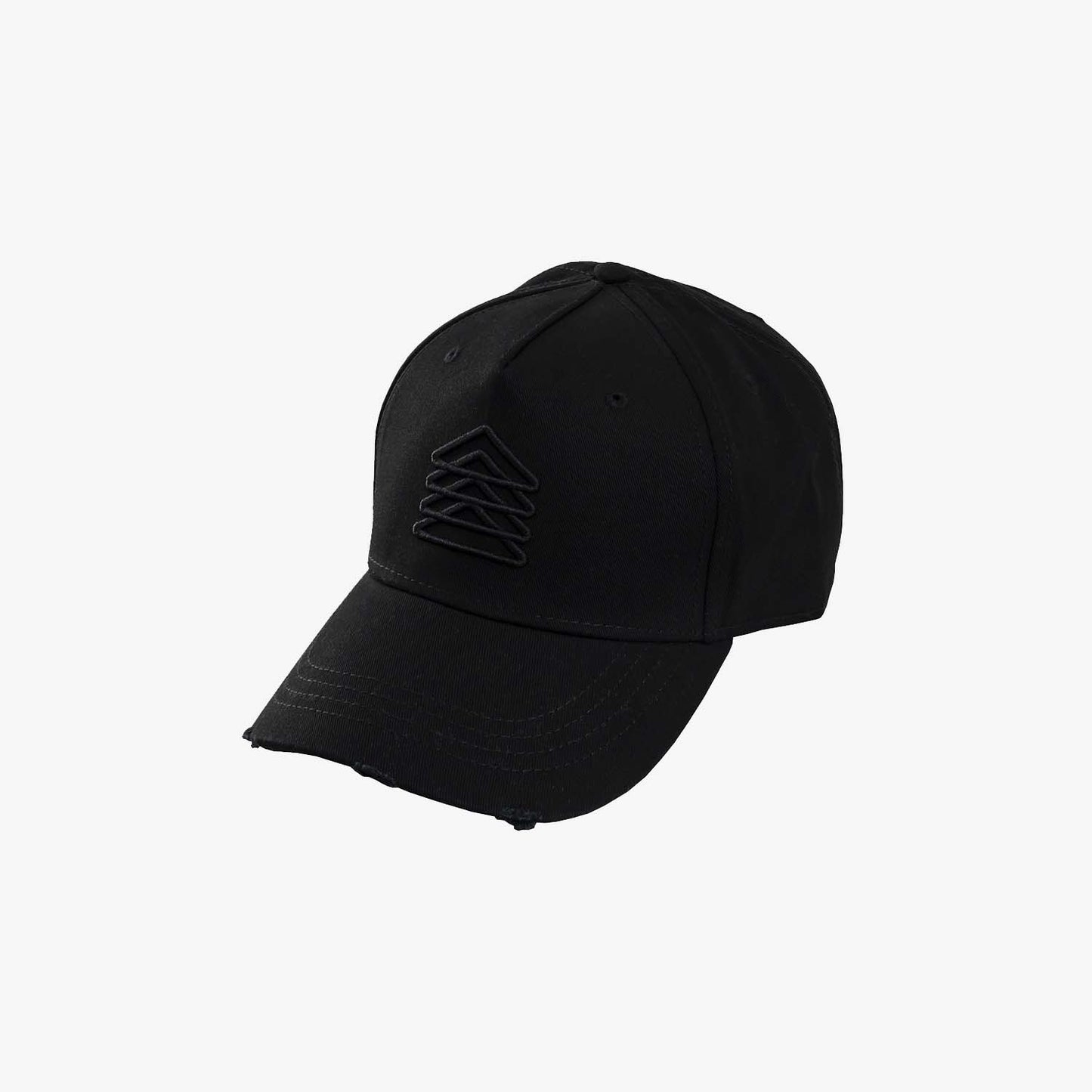 CORSOCOMO - Snapback nero con logo nero